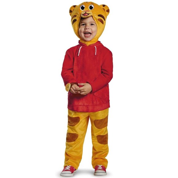 Disguise Other - Daniel Tiger's Neighborhood Daniel Tiger Deluxe Toddler Halloween Costume Dress